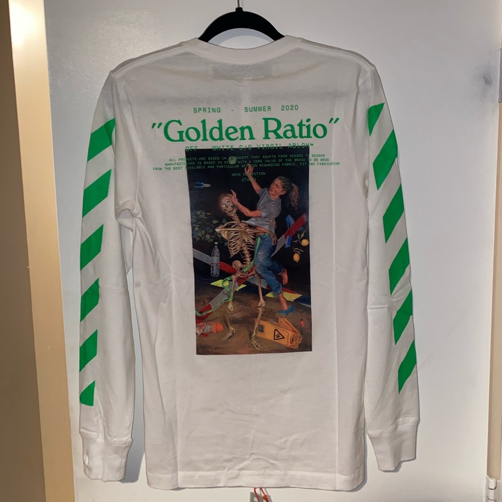 Off-White Pascal Painting Long Sleeve T-Shirt